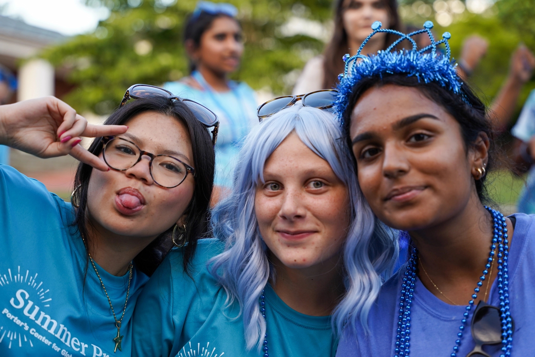 girls at a leaders in training program event