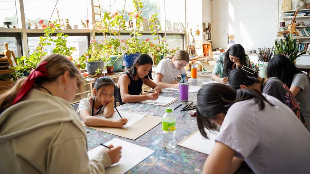 summer art program for middle school girls